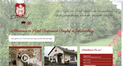 Desktop Screenshot of berghof-heeg.de
